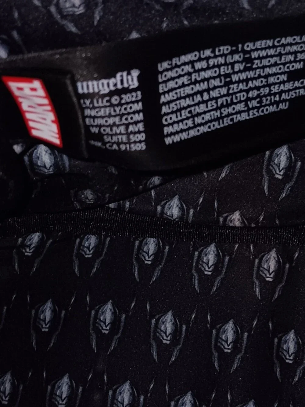 Loungefly Marvel Black Red Gold Mini Backpack Thor